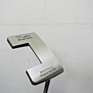 NEW PIRETTI SAVONA II MILLED PREMIERE SERIES PUTTER  34.50" W TOUR ONLY HC