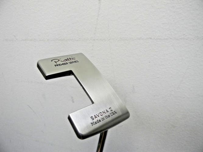 NEW PIRETTI SAVONA II MILLED PREMIERE SERIES PUTTER  34.50" W TOUR ONLY HC