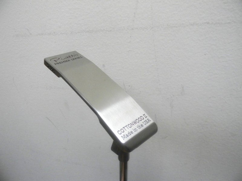 NEW PIRETTI COTTONWOOD II MILLED PREMIERE SERIES PLUMMERS NECK PUTTER 35" W HC