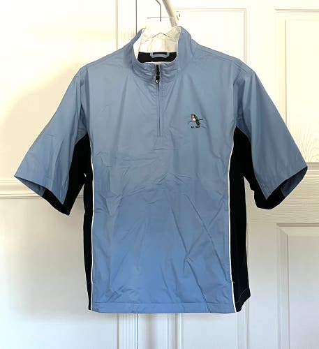 DRYJOYS BY FOOTJOY RAIN SHIRT women's L WATERPROOF WINDPROOF blue Golf nWOT