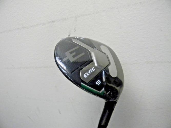 9.9 IN SHRINK LADIES CALLAWAY ELYTE MAX FAST  FAIRWAY WOOD # 9 25* ELDIO 40g HC