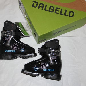 NEW Dalbello Green Gaia 1.0 GW Ski Boot girls pair 16/16.5 mondo size