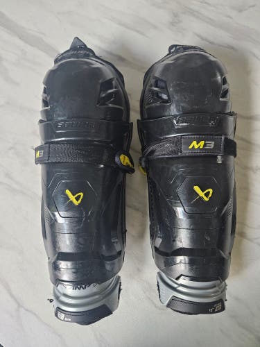 Senior Bauer Supreme M3 13" Shin Pads (Used)
