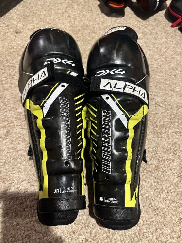 Junior Warrior Alpha Dx4 12" Shin Pads (Used)