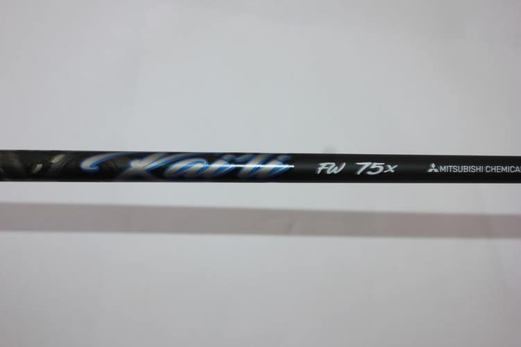 NEW MITSUBISHI KAI'LI BLUE DARK WAVE 75X 5 WOOD SHAFT -EXTRA STIFF TAYLORMADE