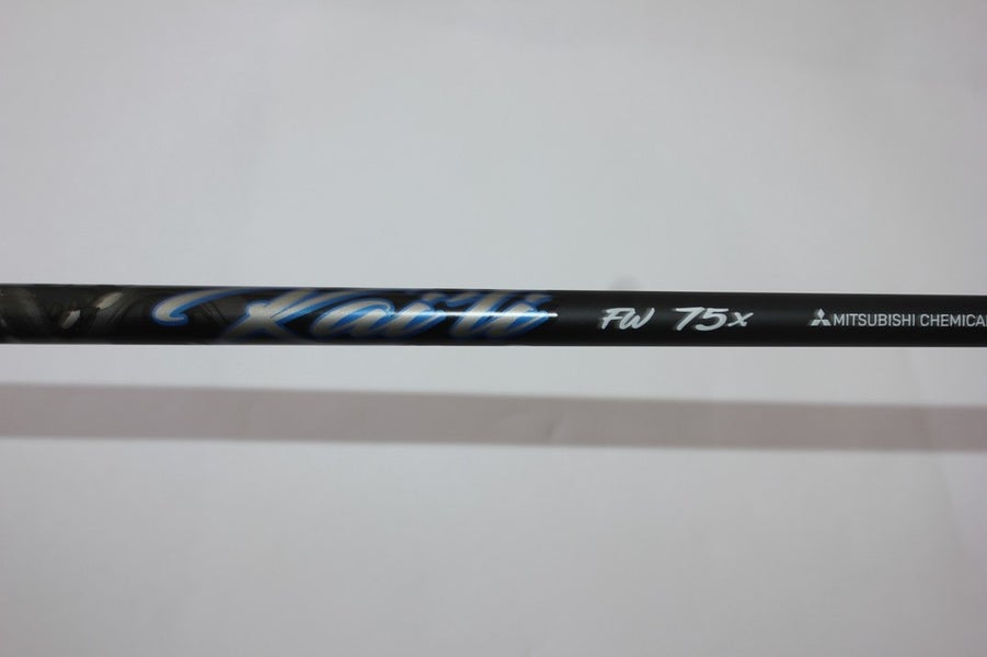 NEW MITSUBISHI KAI'LI BLUE DARK WAVE 75X 5 WOOD SHAFT -EXTRA STIFF TAYLORMADE