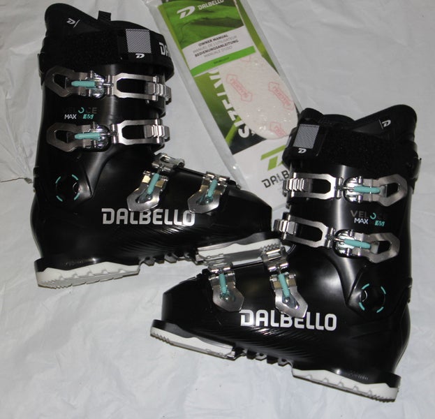 NEW Dalbello Veloce Max 65 Ski Boots - 2025 - Women's -25/ 25.5 MP/US 8/8.5
