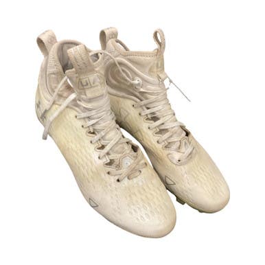 Used Under Armour Adult FB Cleats White Senior 7 11859-S000023098