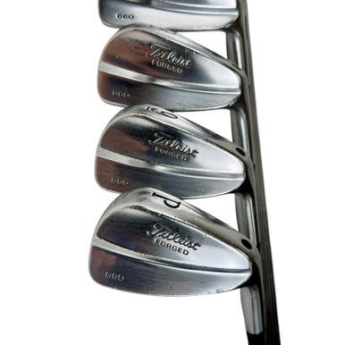 Used Titleist 660 FORGED Men's RH Iron Set 3I-PW Stiff Flex Steel Shaft 11506-S000281412