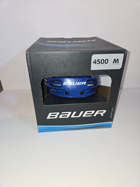 Rare! Pro Stock Medium Bauer 4500 Royal Blue Helmet (New)