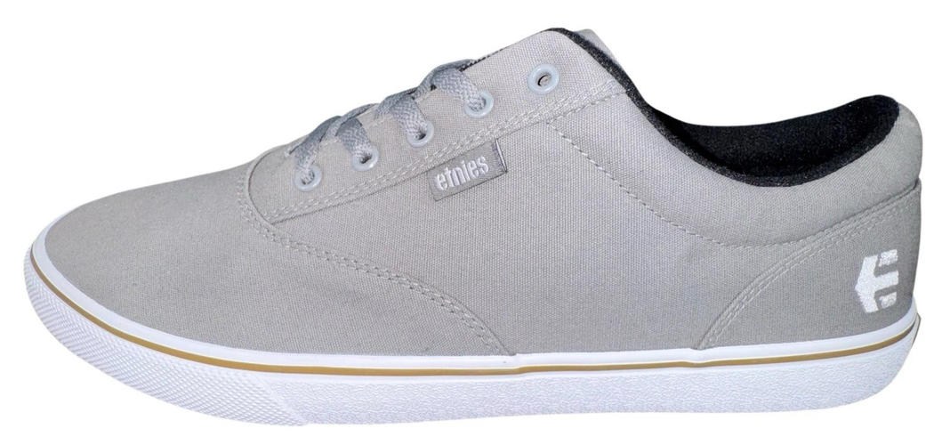 Etnies Cruiser Mens Size 12 Grey Canvas Low Top Lace-up Skater Sneakers Shoes