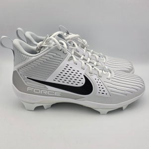Nike Football Cleats Lineman Force Savage Pro 3 White DA5453-104 Men's Size 14.5