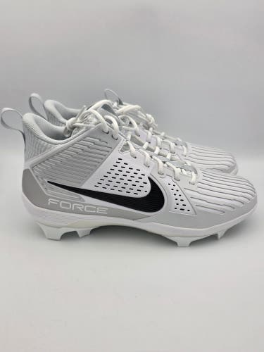 Nike Football Cleats Lineman Force Savage Pro 3 White DA5453-104 Men's Size 14.5