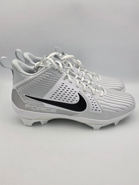 Nike Football Cleats Lineman Force Savage Pro 3 White DA5453-104 Men's Size 14.5