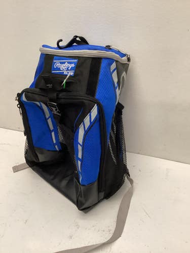 Used Rawlings BACKPACK BB/SB Player Backpack Royal Blue 11443-S000197449