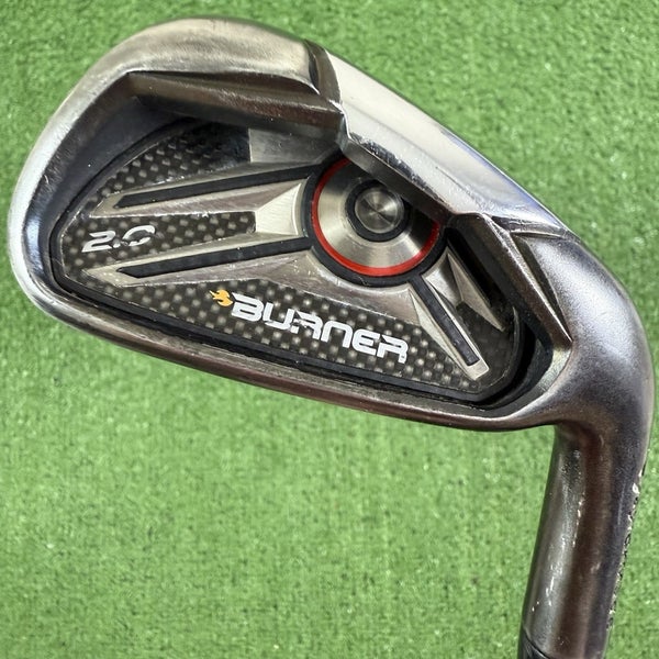 TaylorMade Burner 2.0 6 Iron Flight Speed Steel Shaft Stiff Flex +1.5 Long