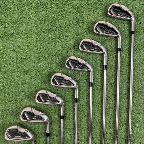 TaylorMade RocketBallz RBZ 4-PW AW Iron Set Regular Flex Steel +1/2 Long
