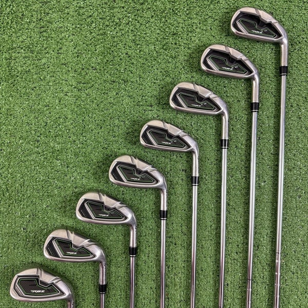 TaylorMade RocketBallz RBZ 4-PW AW Iron Set Regular Flex Steel +1/2 Long