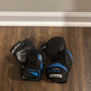 Junior Small Bauer Vapor Volt Elbow Pads (Used)