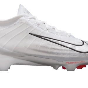 NEW Nike Air Zoom Vapor Elite 1 white Grey Football Cleats Men’s Size 9 FB3288-001