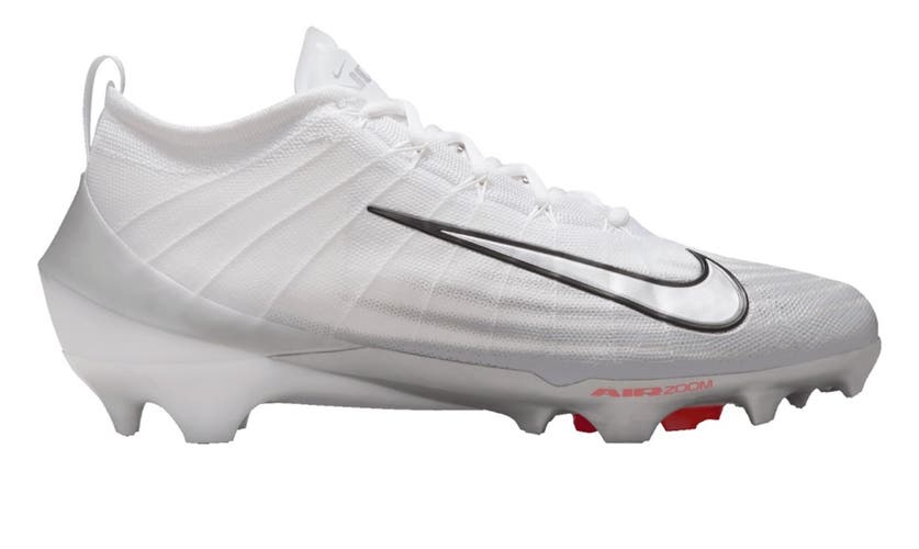 NEW Nike Air Zoom Vapor Elite 1 white Grey Football Cleats Men’s Size 9 FB3288-001