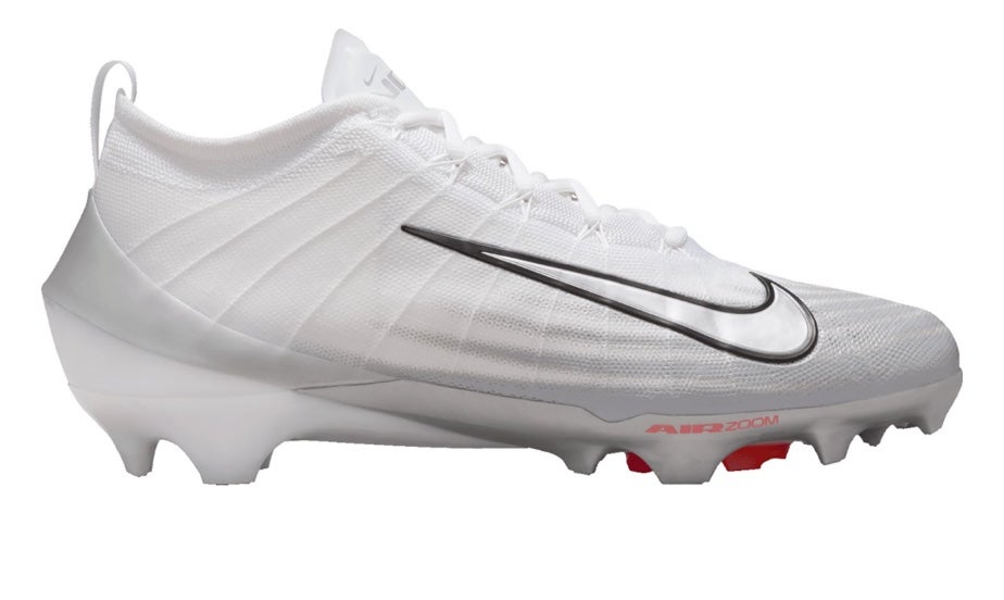 NEW Nike Air Zoom Vapor Elite 1 white Grey Football Cleats Men’s Size 9 FB3288-001