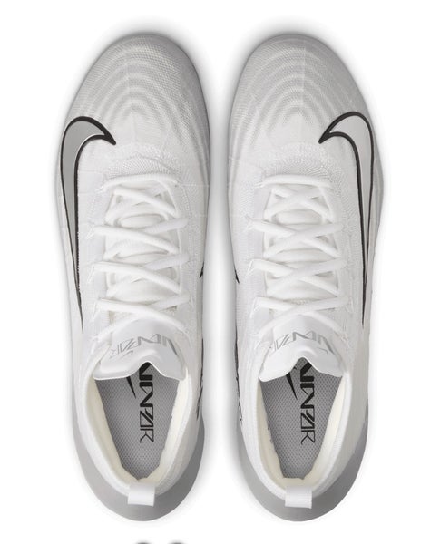 NEW Nike Air Zoom Vapor Elite 1 white Grey Football Cleats  display picture 3
