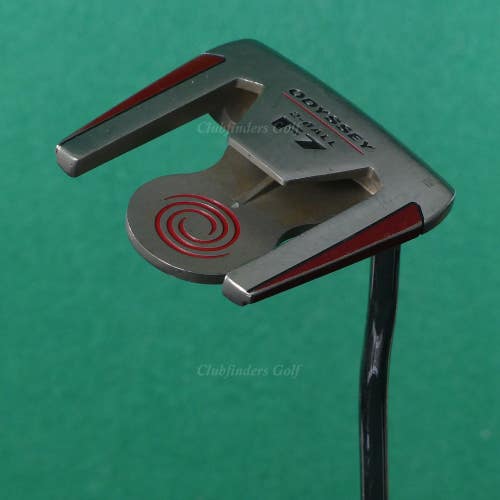 Odyssey 2-Ball F7 Double-Bend 35" Mallet Putter Golf Club w/ Super Stroke & HC