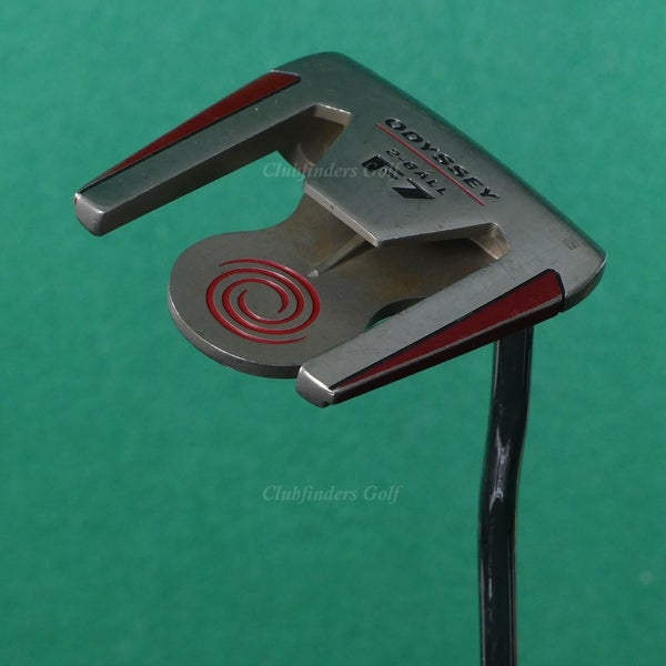 Odyssey 2-Ball F7 Double-Bend 35" Mallet Putter Golf Club w/ Super Stroke & HC