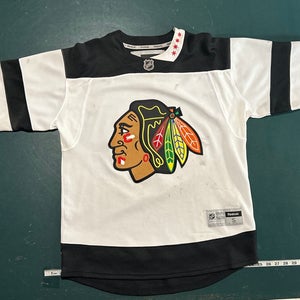 White Small Boys Reebok Jersey (Used)