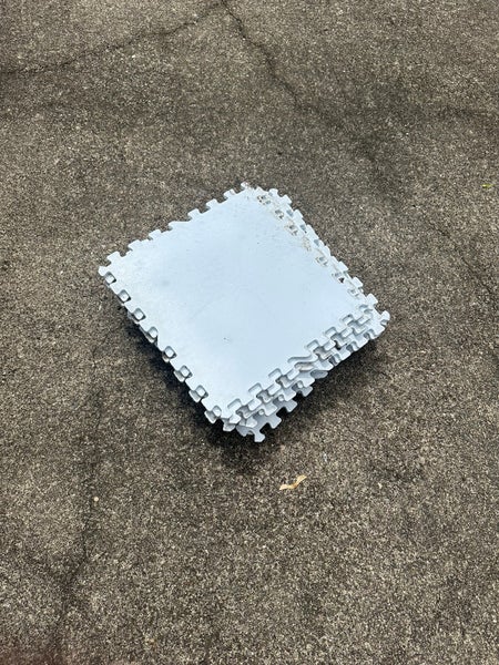 14 Synthetic Ice Tiles- you can skate on them-(New only dirty in the images)