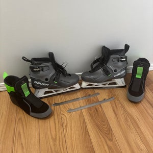 Bauer Konekt HF2 Hockey Goalie Skates 7 (Used)