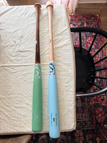 2024 Rawlings Pro Label Series Ozzie Albies Maple Bat (-3) 31 oz 34" (New)
