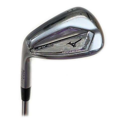 LH Mizuno JPX 921 Hot Metal Single Pitching Wedge (1" Short) Steel Regular Flex