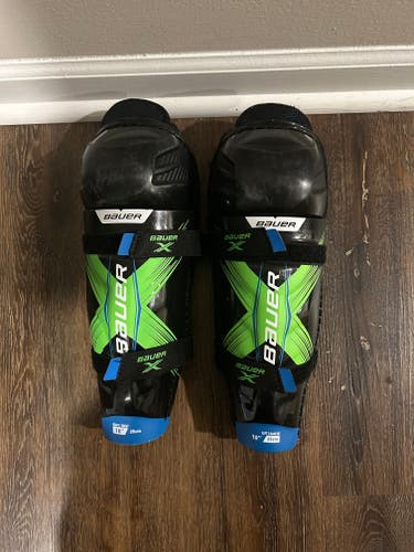 Youth Bauer X 10" Shin Pads (Used)