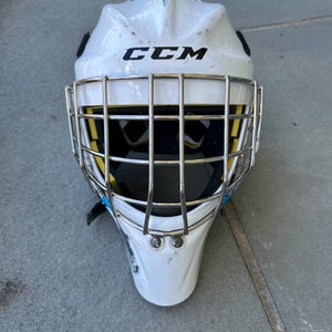 Junior CCM Axis 1.5 Goalie Mask (Used)