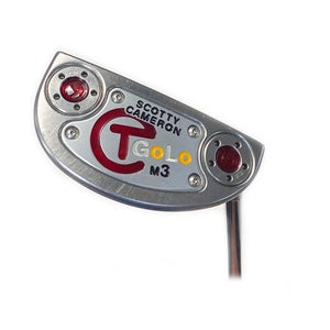 Rare Titleist Scotty Cameron Circle T Golo M3 34" Mallet Putter