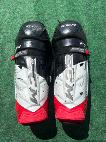 Junior CCM JetSpeed FT4 Shin Pads 11" (Used)