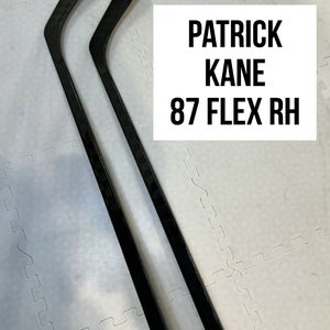 Senior(2x)Right Patrick Kane 87 Flex ProBlackStock™ Unbranded Pro Stock Hockey Sticks