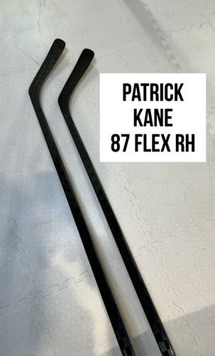 Senior(2x)Right Kane 87 Flex ProBlackStock™ Unbranded Pro Stock Hockey Sticks