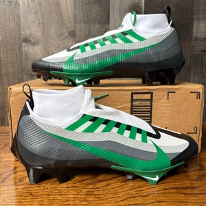 Nike Vapor Edge Pro 360 White/Pine Green Football Cleats Sz 8.5 DV0778 005