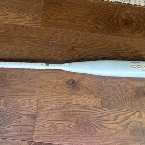 2024 Rawlings Icon Composite USSSA Bat (-10) 19 oz 29" (Used) With Fresh Lizard Skin Grip Applied