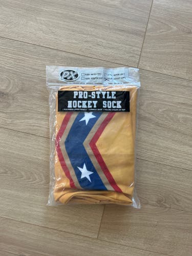 29” Gold Senior Large  Socks (New)