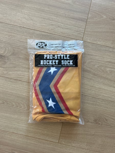 29” Gold Senior Large  Socks (New)