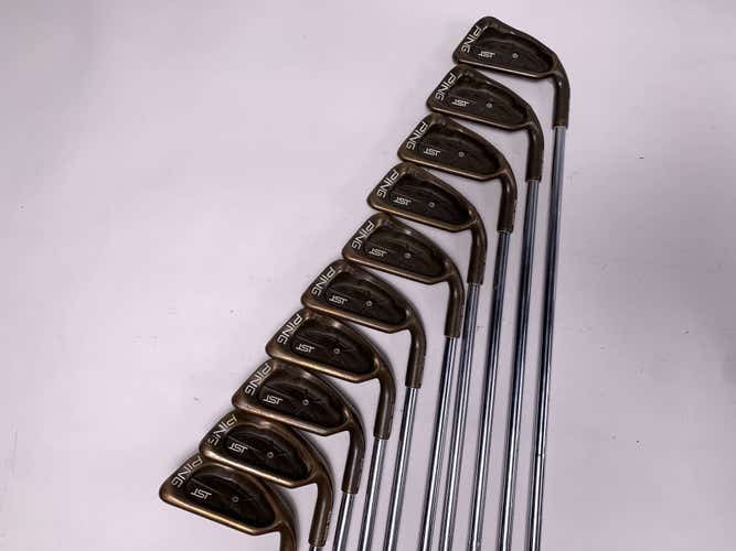 Ping ISI Beryllium Copper Iron Set 2-PW+SW Silver Dot Cushin JZ Stiff Steel RH