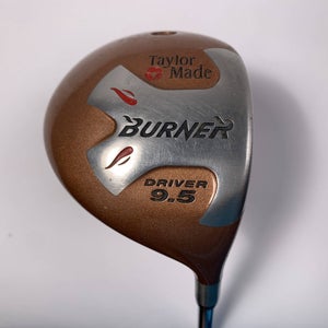 TaylorMade Burner Bubble Driver 9.5* Dynamic Gold Stiff Steel Mens RH