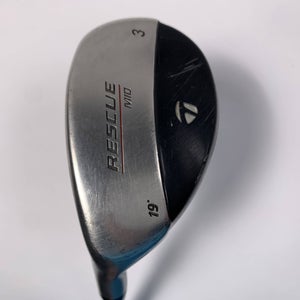 TaylorMade Rescue Mid 3 Hybrid 19* Light Metal Stiff Steel Mens LH
