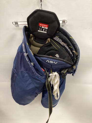 Used CCM TACKS AS-V Junior Pant Navy Blue SM 11851-S000037318