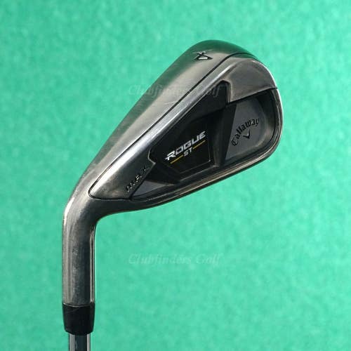 LH Callaway Rogue ST MAX Single 4 Iron True Temper Elevate MPH 95 Steel Regular