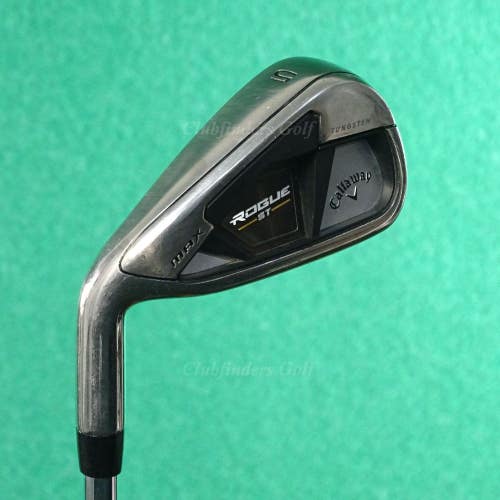 LH Callaway Rogue ST MAX Single 5 Iron True Temper Elevate MPH 95 Steel Regular
